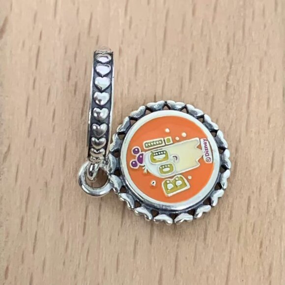 Pandora Disney Parks 2022 Halloween Minnie Mouse Boo Ghost Charm, S925 Silver - Picture 3 of 4